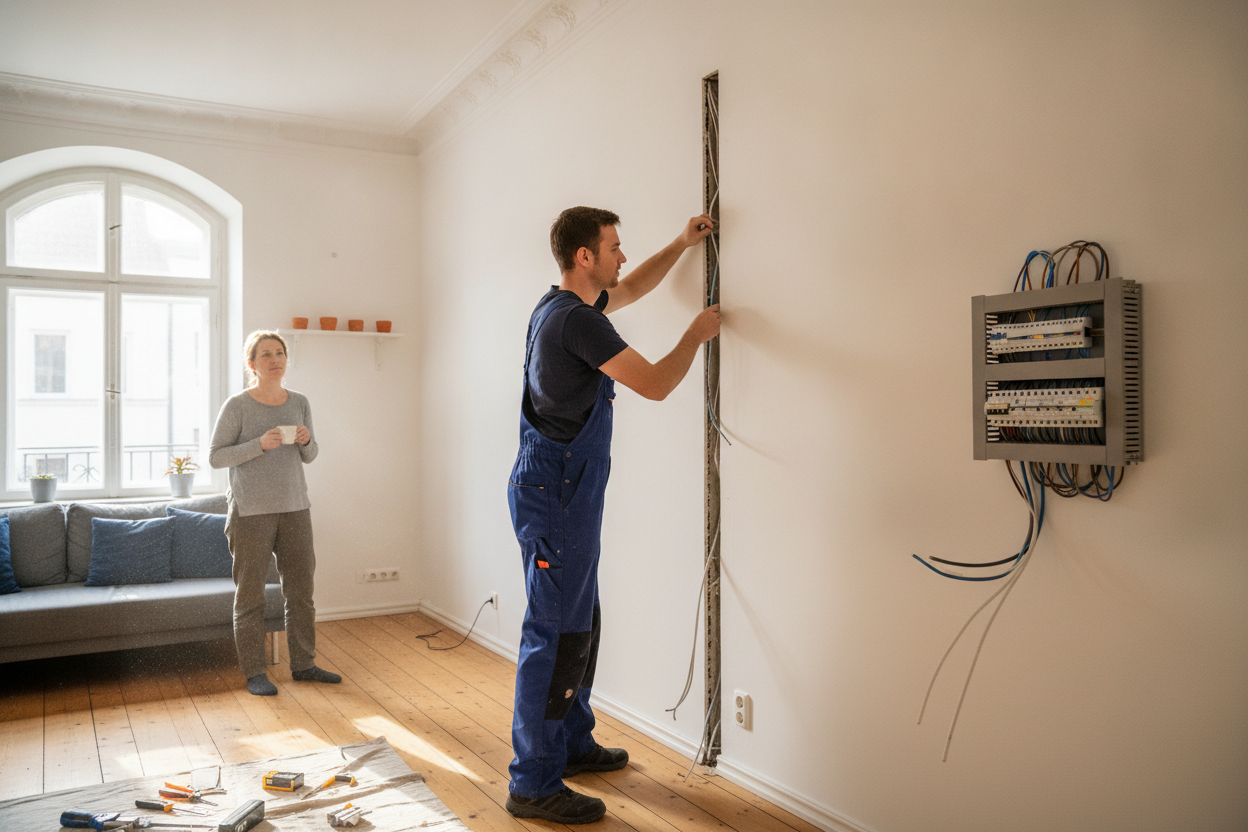 Elektrosanierung – KSB Wohnungsanierung Hamburg
