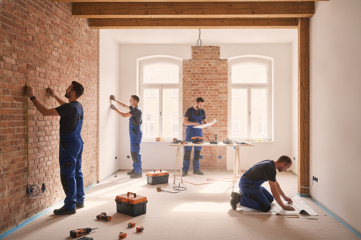 Kernsanierung – KSB Wohnungsanierung Hamburg