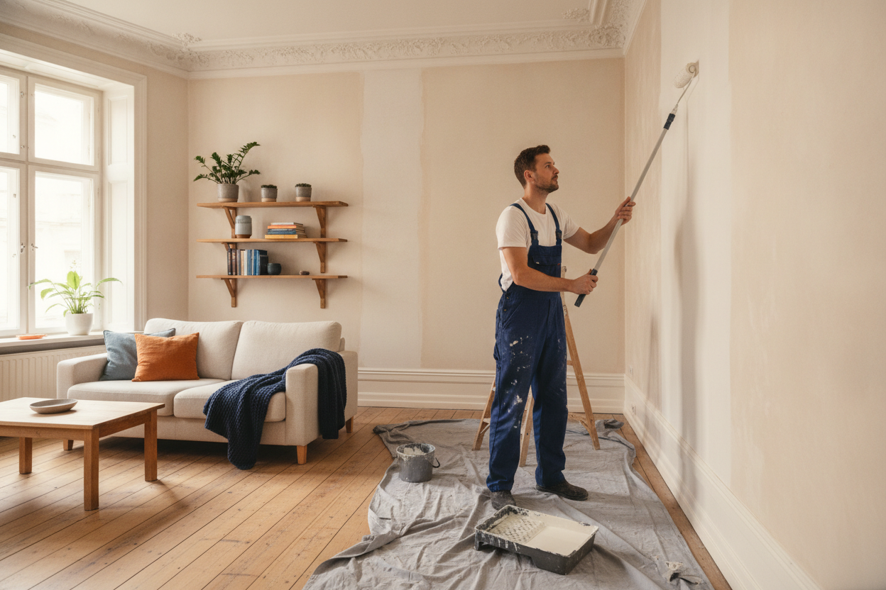 Malerarbeiten – KSB Wohnungsanierung Hamburg