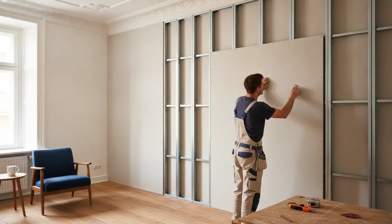 Abhangdecke in Hamburg – KSB Wohnungsanierung