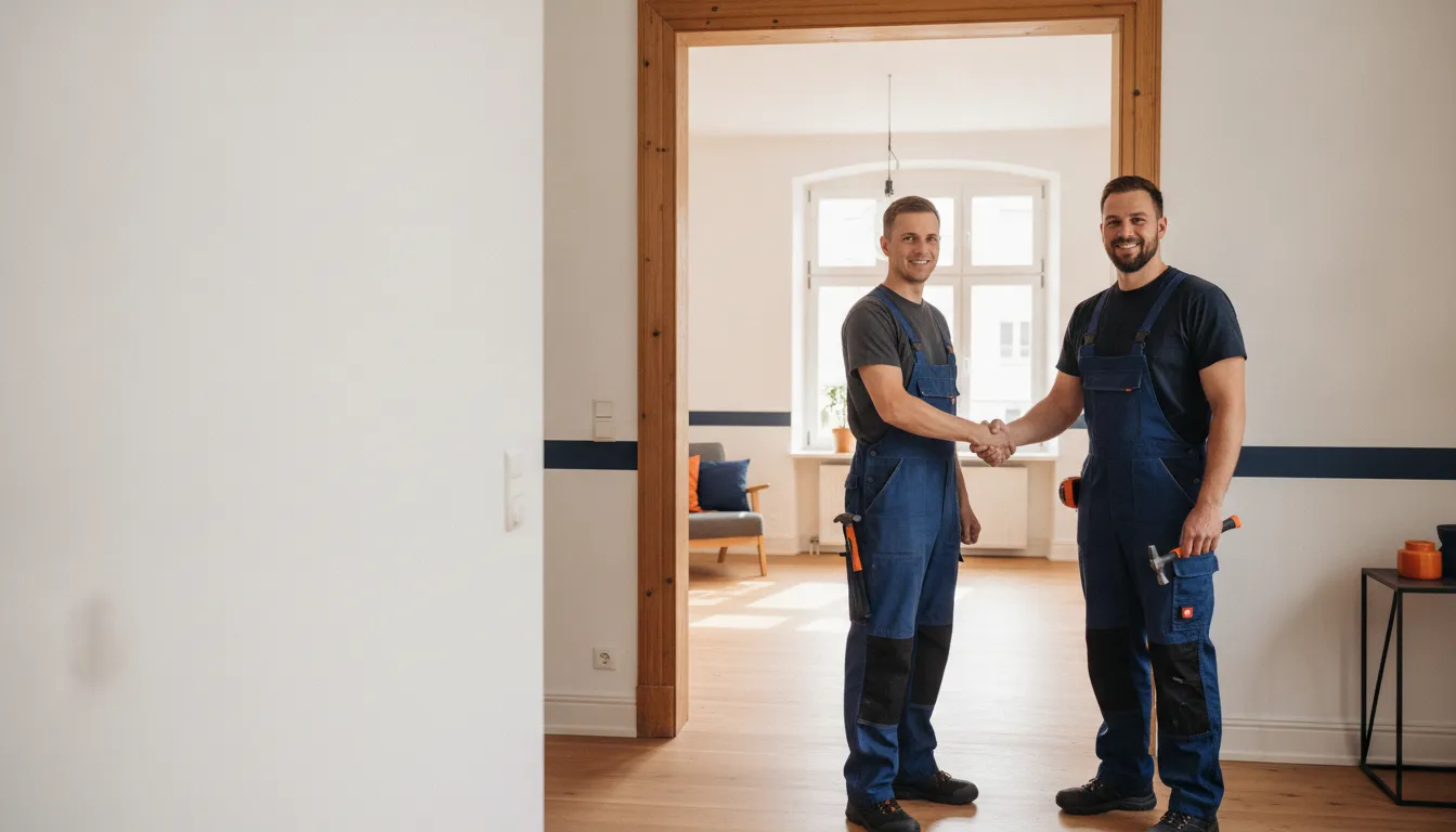Das Team der KSB Wohnungsanierung Hamburg