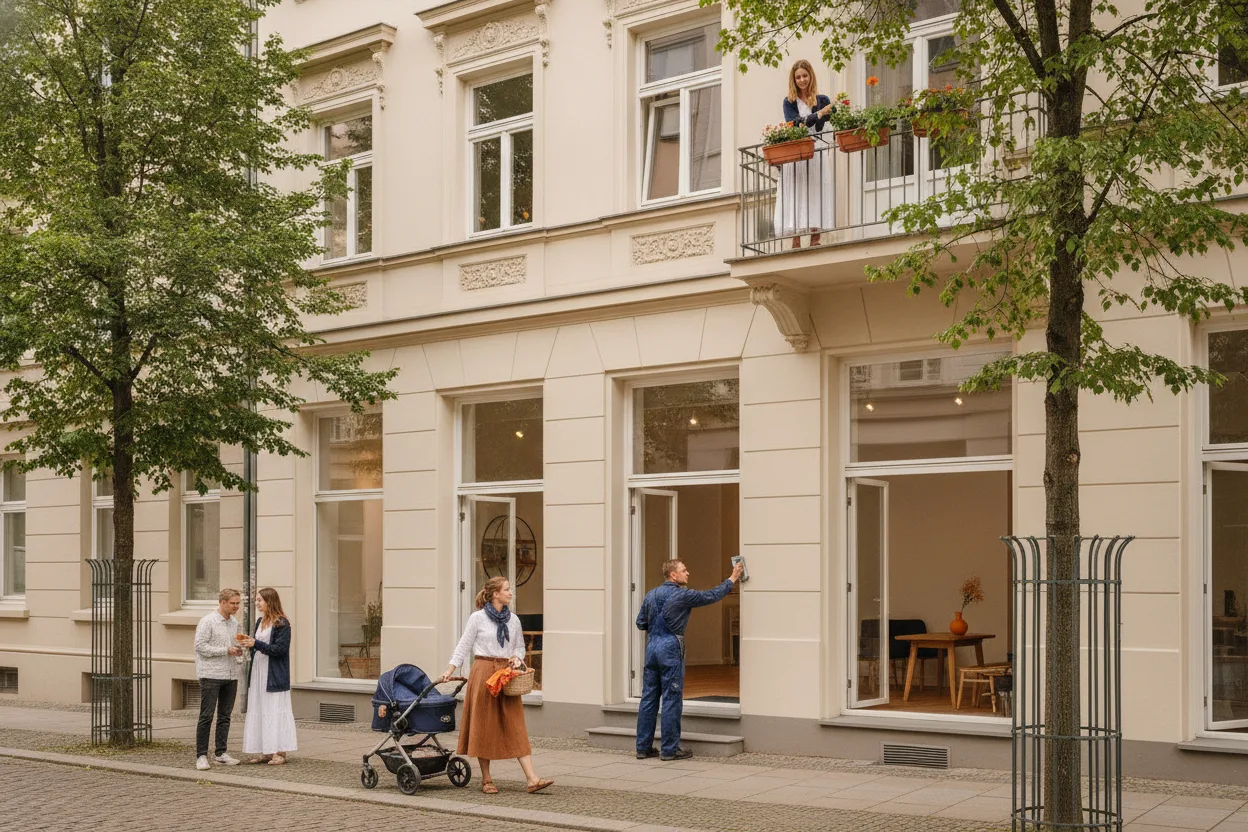 Typische Bebauung in Eimsbüttel