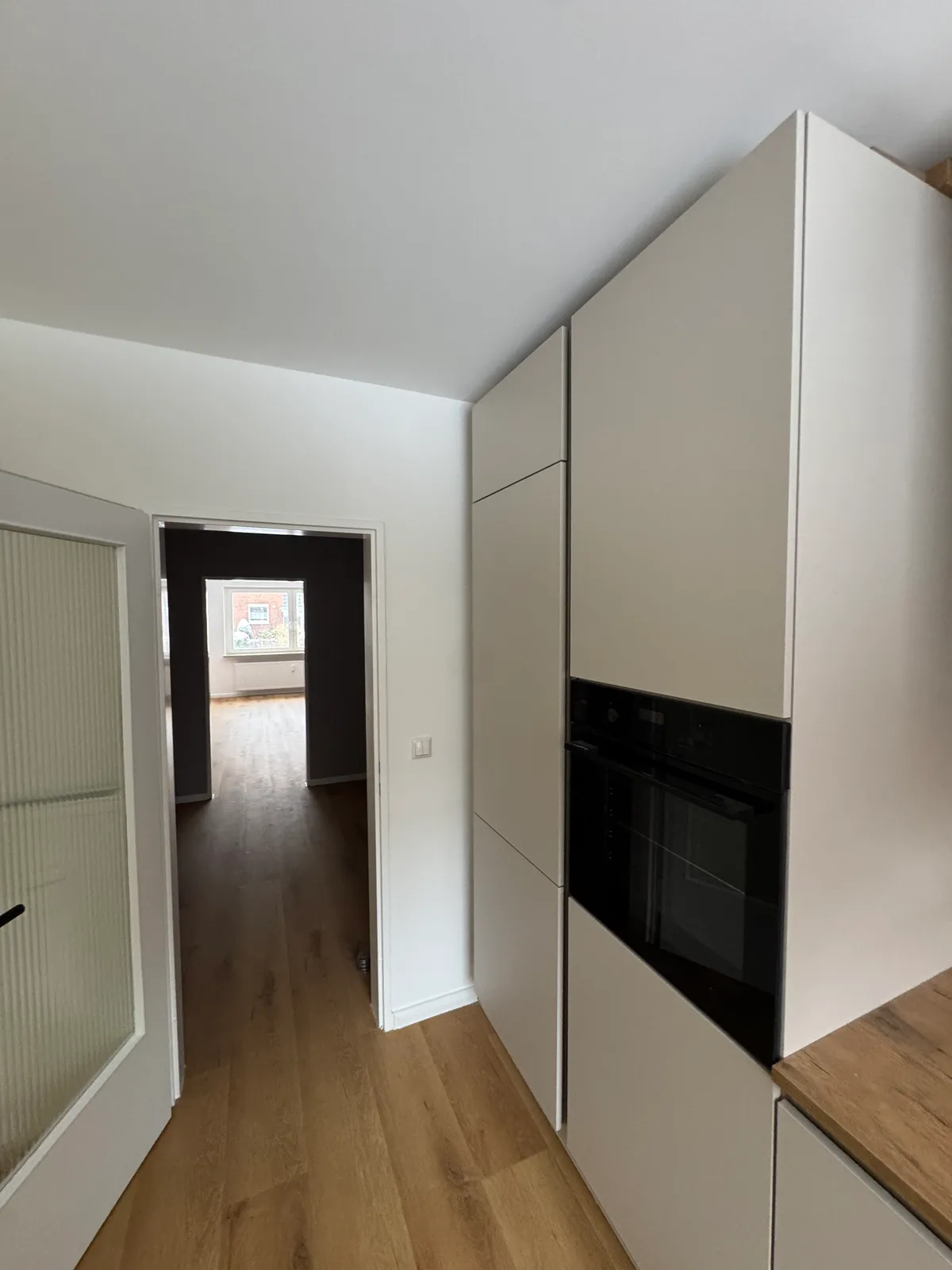 Küchensanierung Niendorf – Anschlüsse + Wand vorbereiten – Bild 3